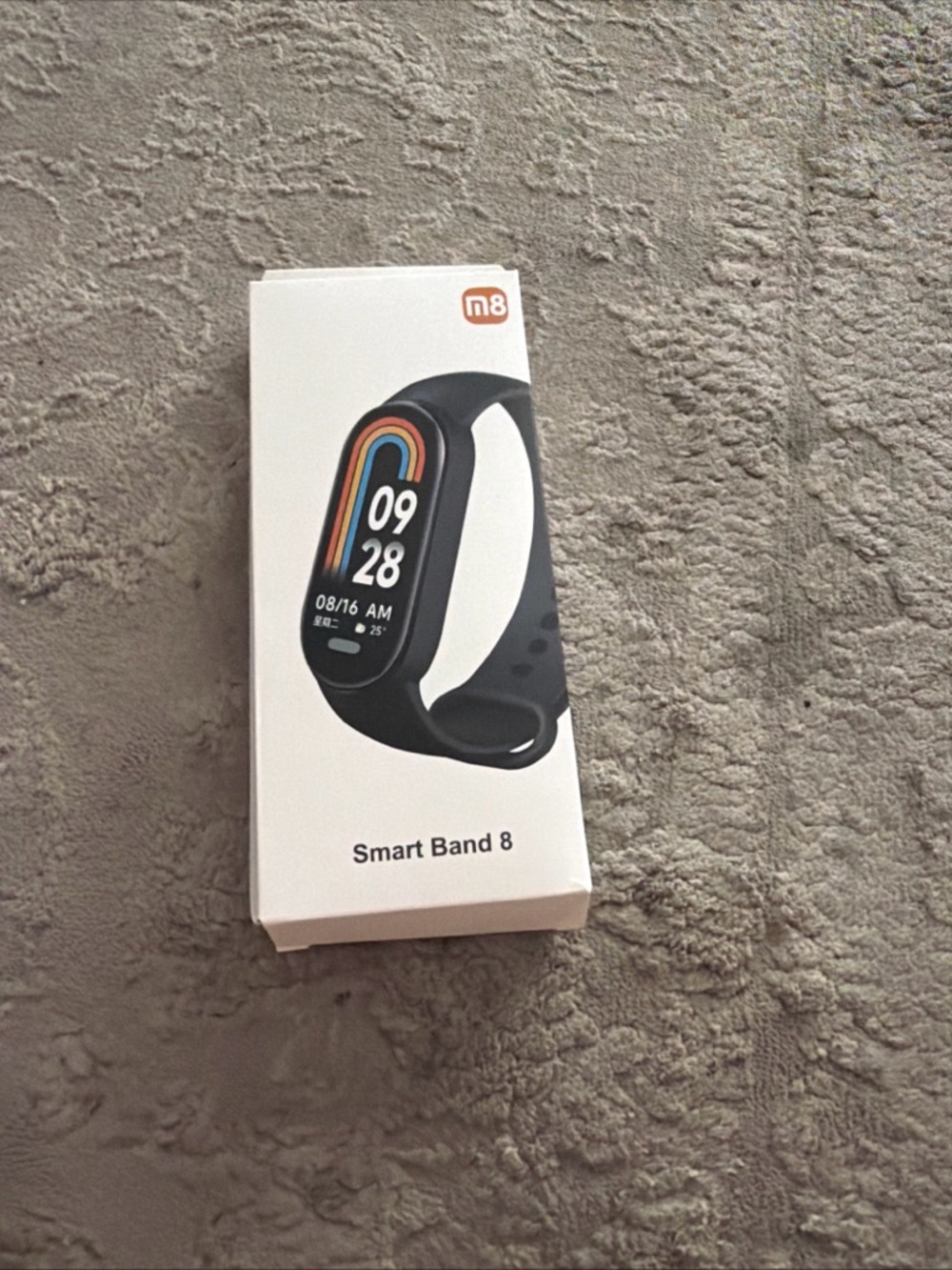 Smart Band 8 Black Fitness Tracker Wristband